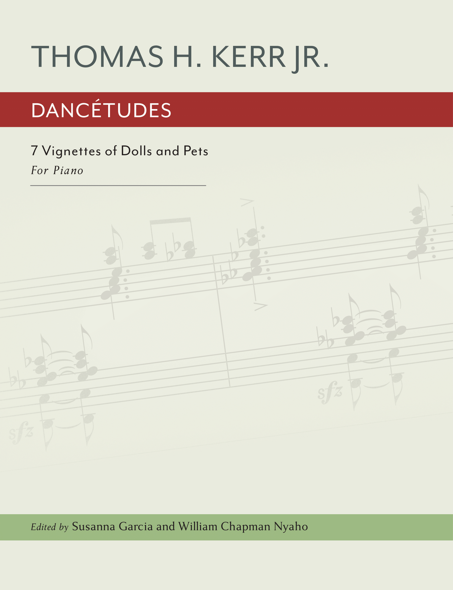 Dancétudes: 7 Vignettes of Dolls and Pets