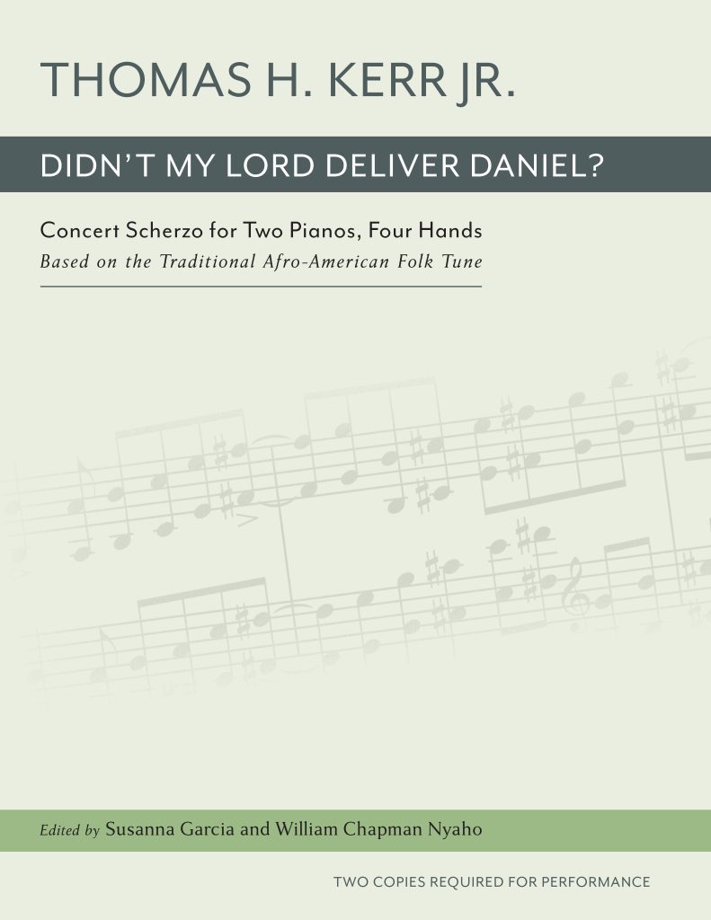 Didn't My Lord Deliver Daniel?: Concert Scherzo for Two Pianos, Four Hands