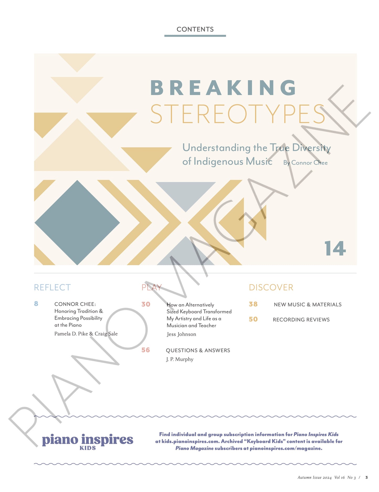Autumn 2024: Piano Magazine