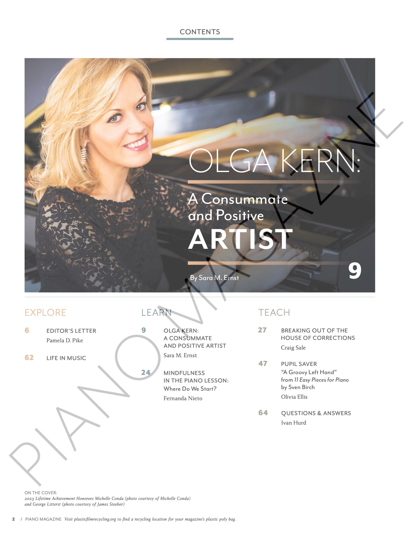 Summer 2023: Piano Magazine