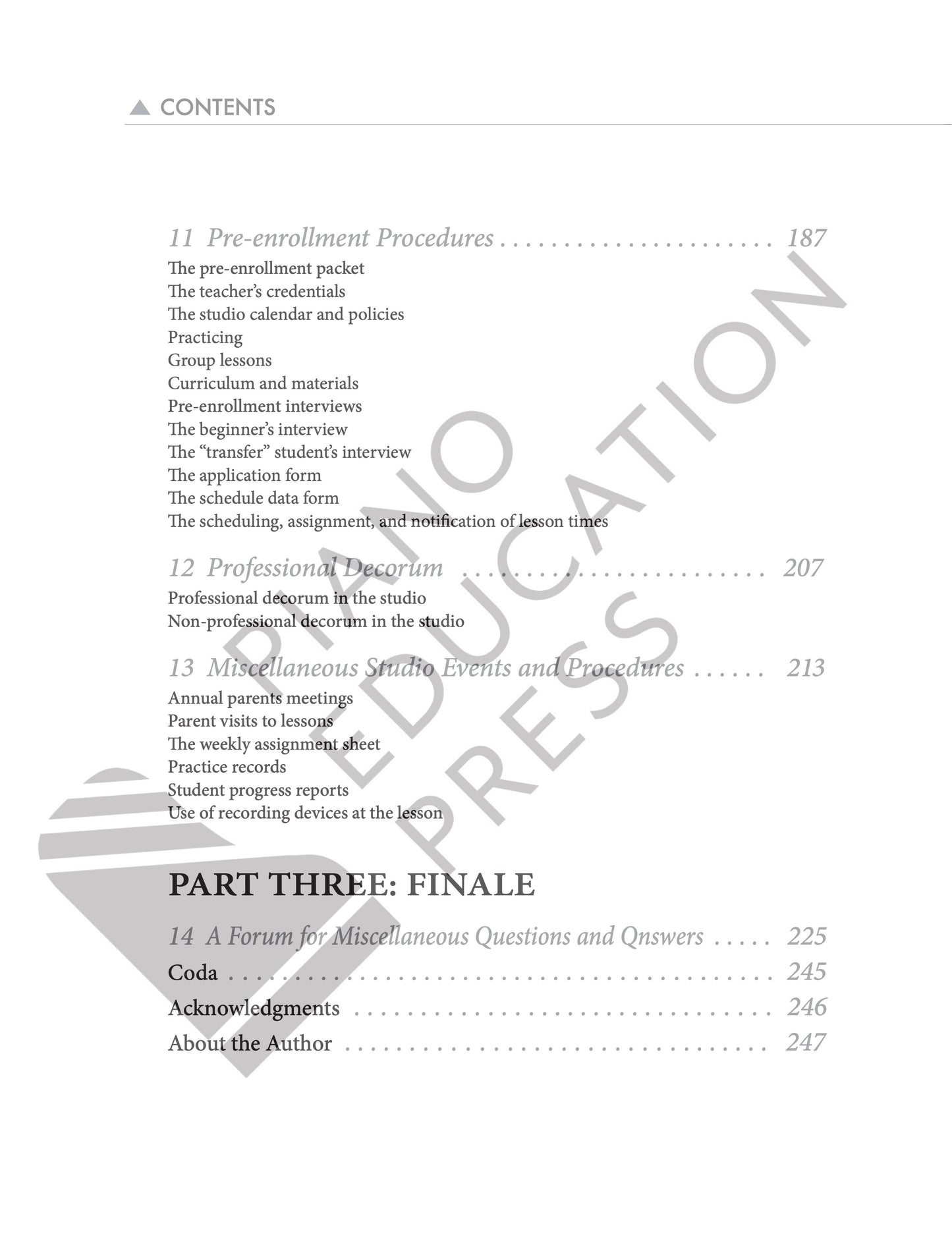 The Success Factor in Piano Teaching: Making Practice Perfect by Elvina Pearce